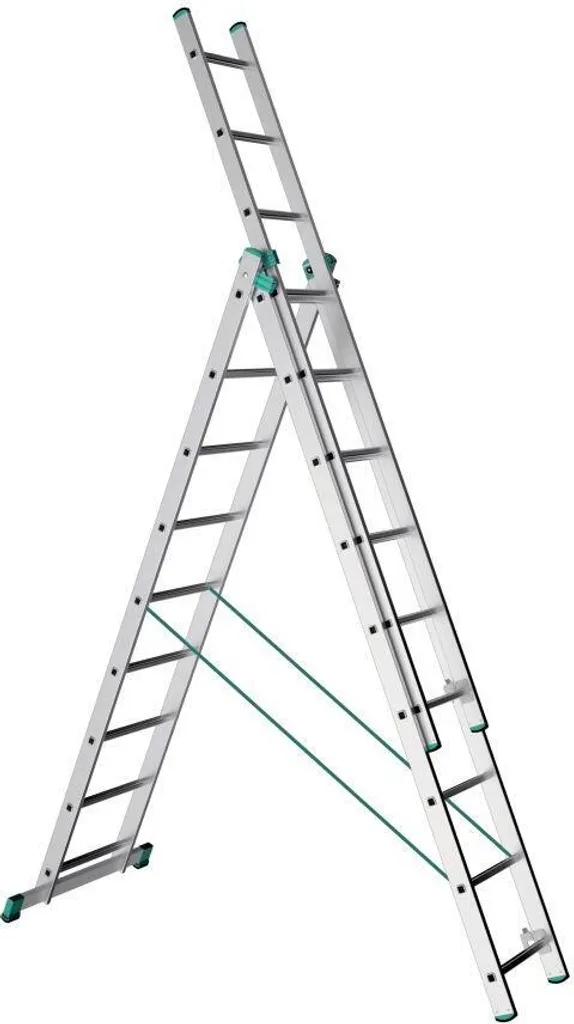 Échelle aluminium ALVE 7609 multi-usage avec hauteur de 5,69 m