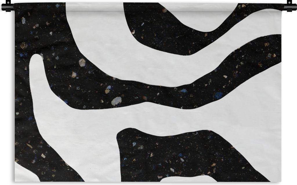 MuchoWow Wandteppich Wandbehang Abstrakt - Minimalismus - Design 60x40 cm Tapisserie Dekoration Wandtuch - Wanddekorationen