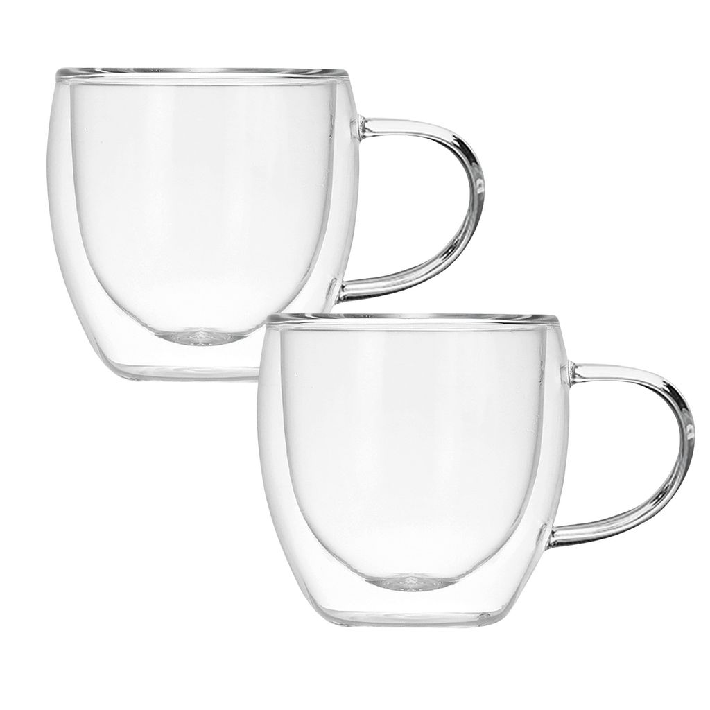 Thermogläser mit Henkel doppelwandig Thermoglas oder Tasse Produktbild 2