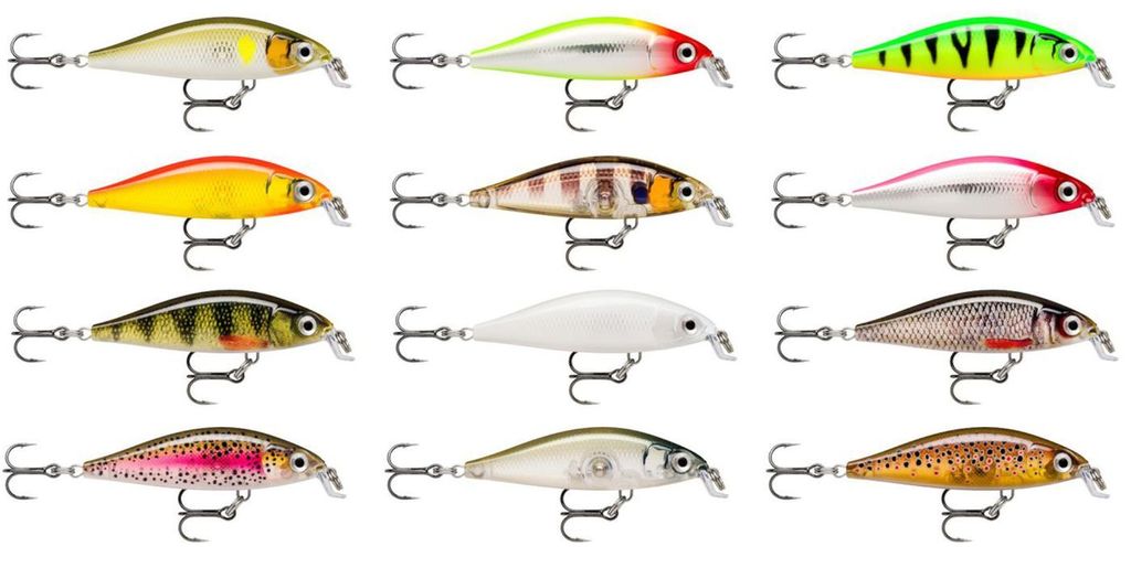 Rapala X-Light Minnow 5cm 4g - Wobbler, Farbe:Glassy Gill UV
