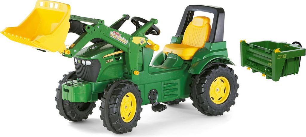 Rolly Toys Trettraktor John Deere 7930 mit Frontlader + Produktbild 