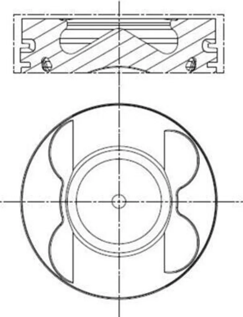 Pistons de rechange pour réfection moteur Mercedes Sprinter 3.5t