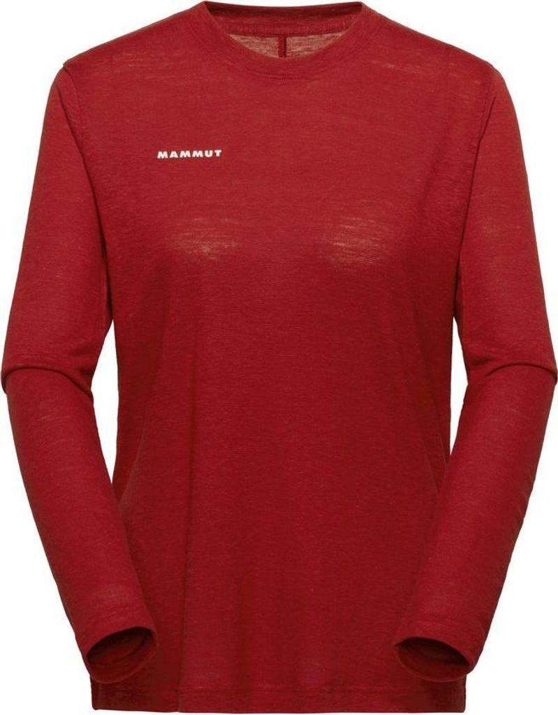 Massone Light Longsleeve Women, 3818 dark mammut red, M, Mammut Artikel 1016-01620-3818-114