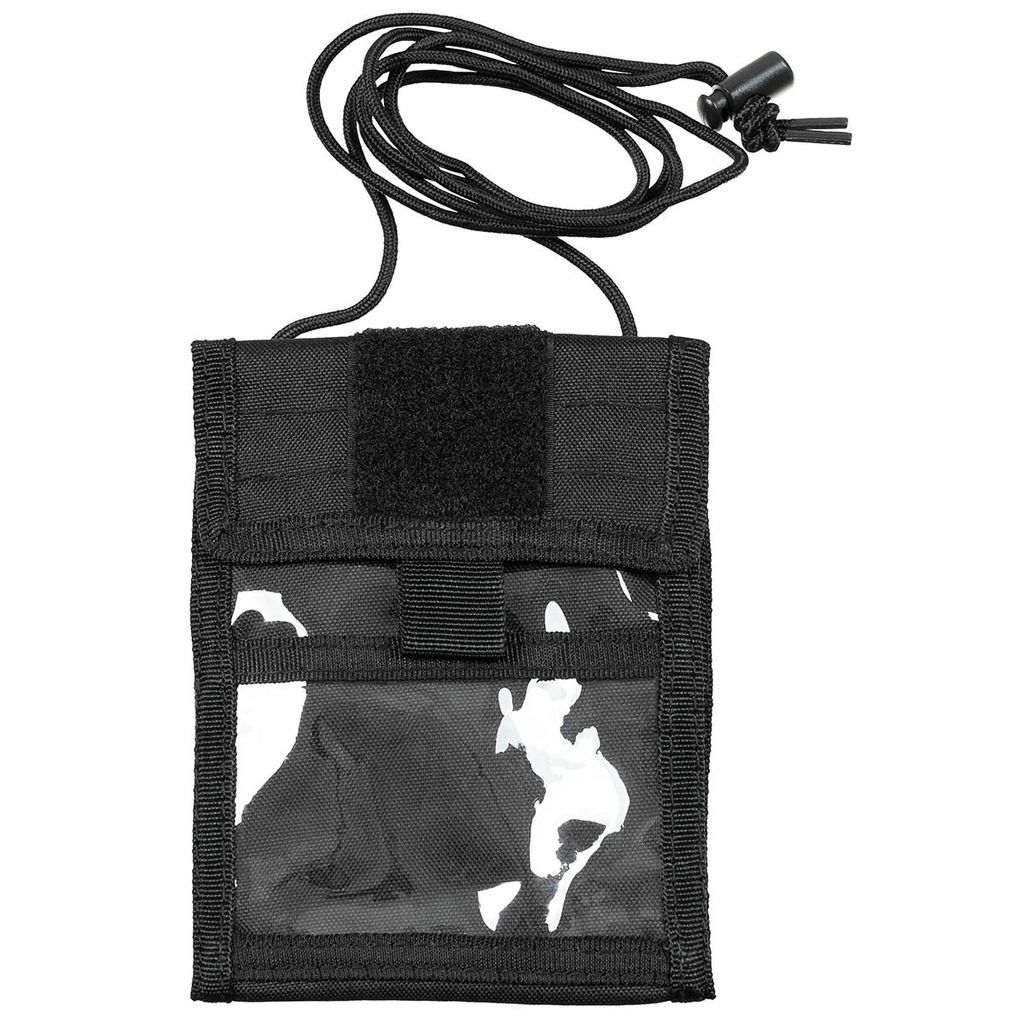 Astuccio da collo, nero, incernierato, dimensioni 15 x 12,5 Immagine del prodotto 