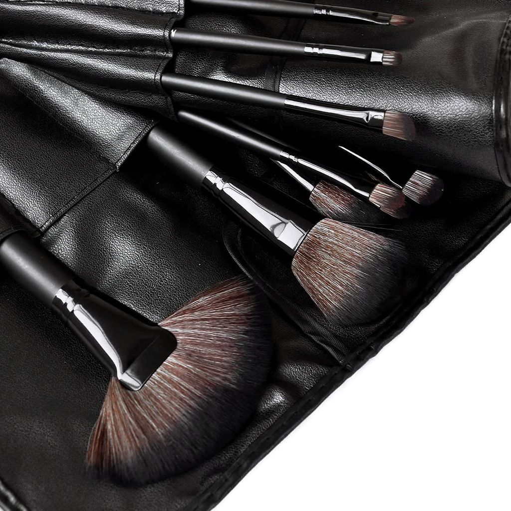 Make-up Konturpinsel 2er Set – Sichelförmig, Weiches Kunsthaar & Holzgriff Für Professionelle Schattierung