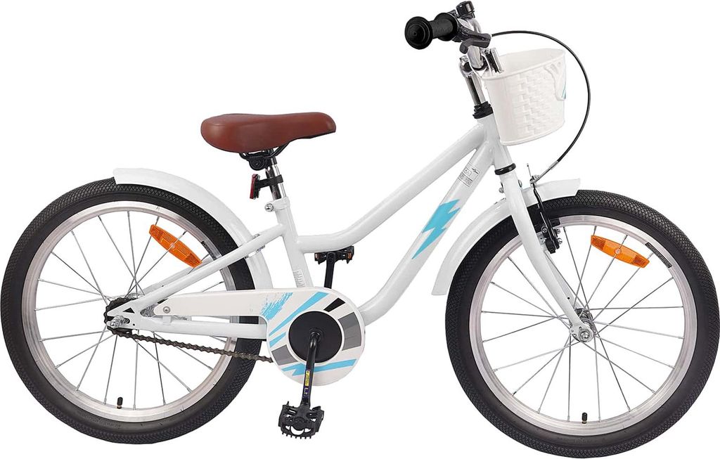 "Schlussverkauf" Jugend- & Kinderfahrräder - Kinderfahrrad 20 Zoll für 6-11 Jahre alt Weiß C16978