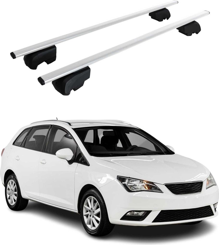 Příčné střešní nosiče pro Seat Ibiza ST 2009–2016, barva Obrázek produktu 