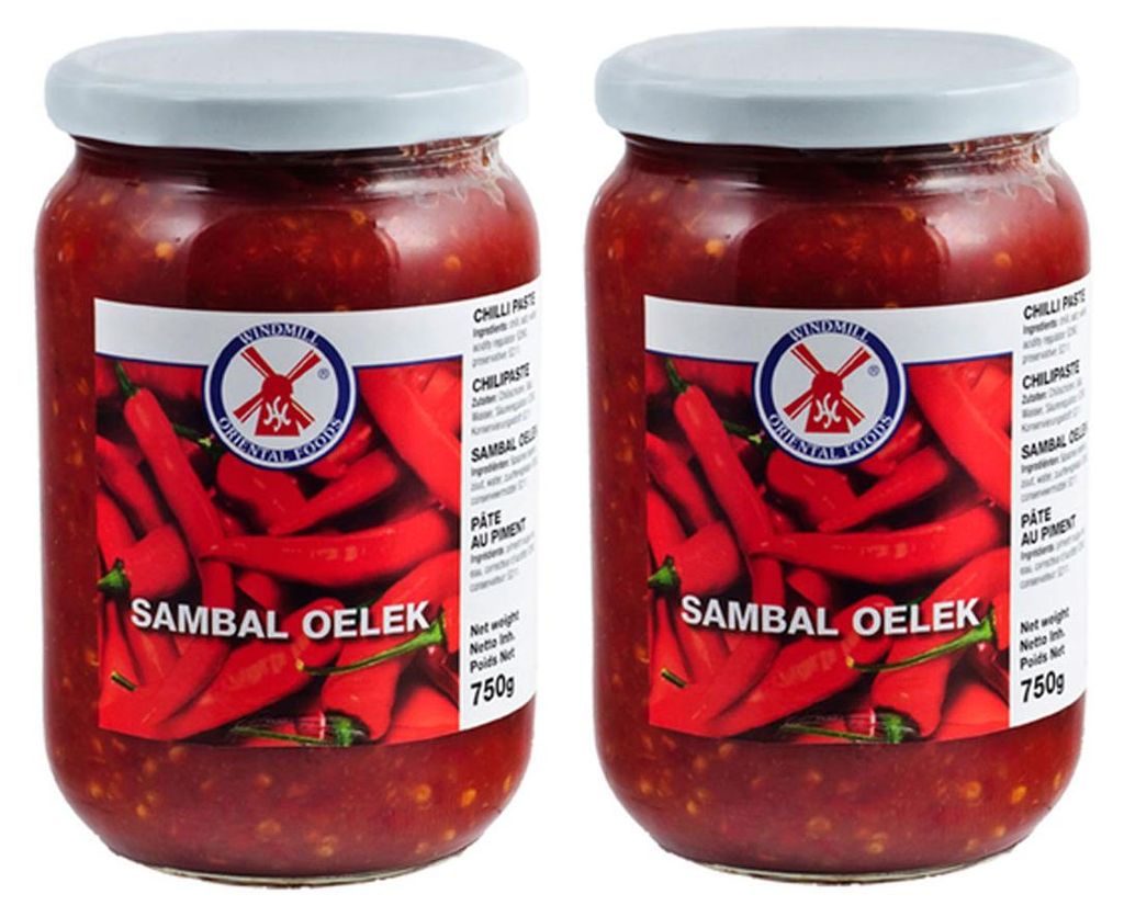 Windmill sambal oelek chilli pasta pálivé chilli koření Obrázek produktu 
