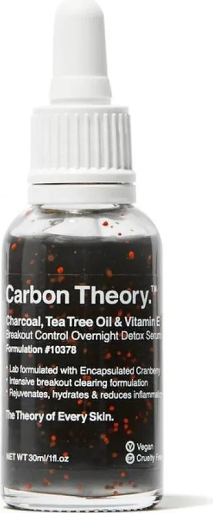 Sérum Détox Overnight Carbon Theory à l'Arbre à Thé et Vitamine E
