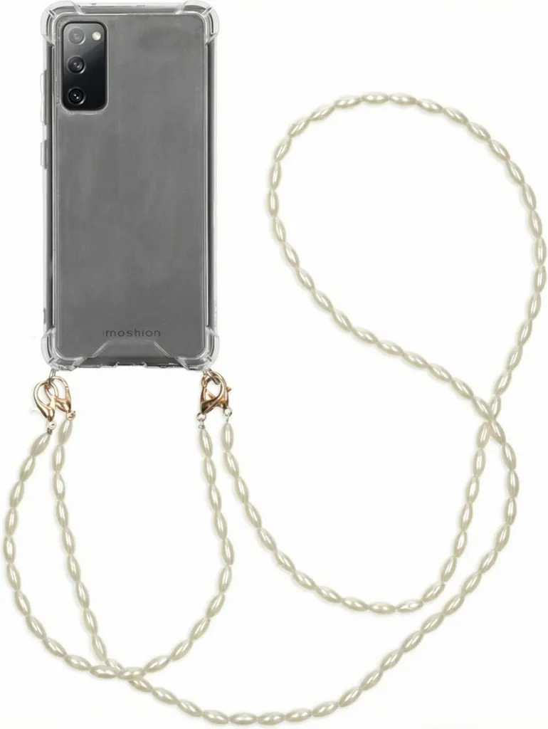 Catenina iMoshion Samsung Galaxy S20 FE Trasparente con Perline Chic