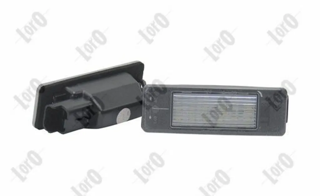 Kit Luce Targa LED 6000K per Peugeot Citroen Nissan - ABAKUS L38-210-0002LED
