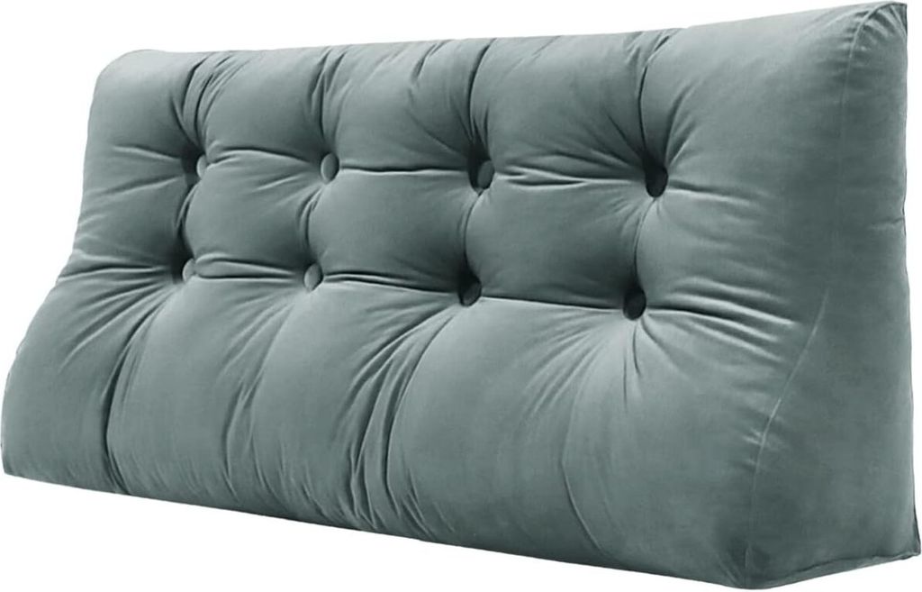 Lesekissen, Kopfteilkissen aus Samt, Lesekissen, Keilkissen, Rückenkissen, Ruhekissen, Dekokissen