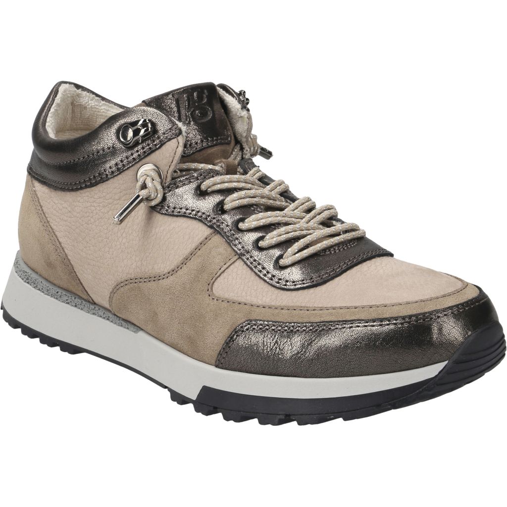 Paul Green Sneaker 5200-004, Rauleder, Beige, Damen