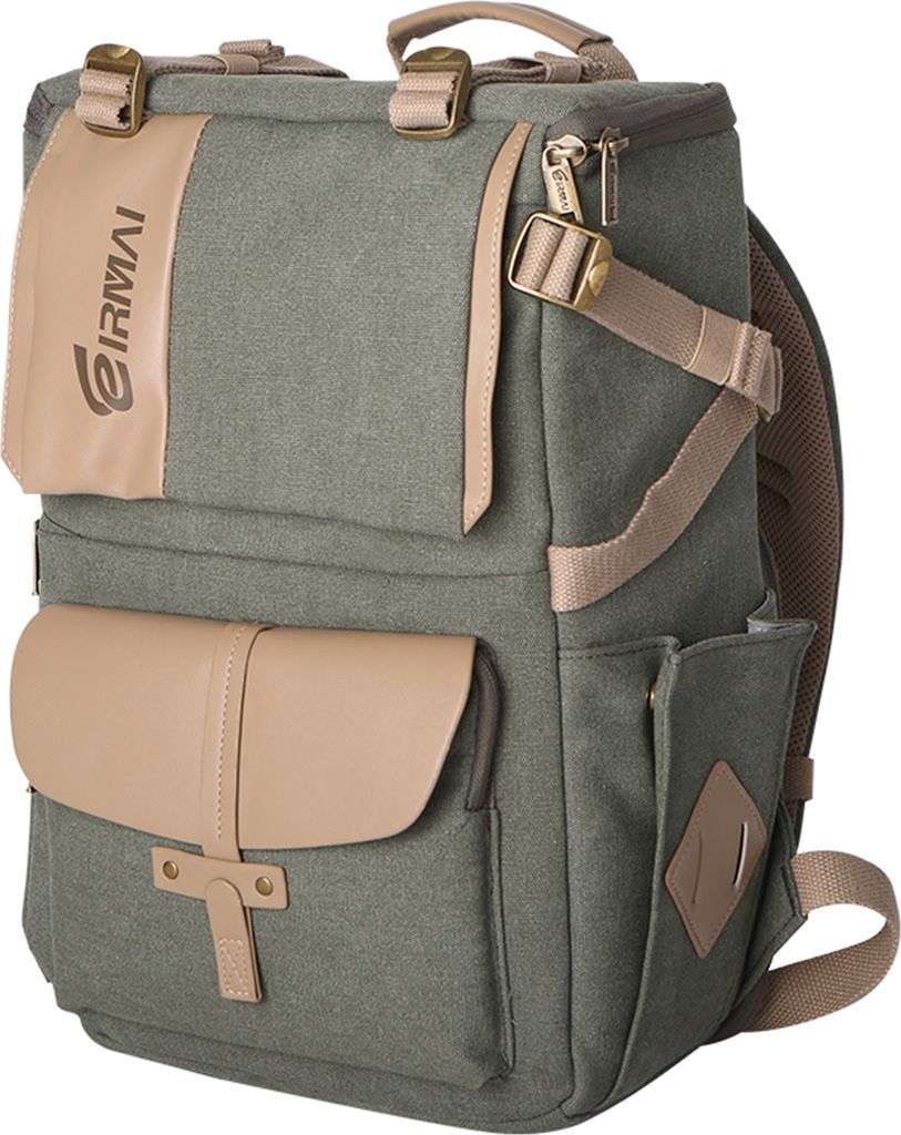 EIRMAI Reise-Kamera-Rucksack, DSLR-Kameratasche, Kameratasche mit grosser Kapazitaet, wasserdichte Fototasche mit 15-Zoll-Laptopfach, Regenschutz f...