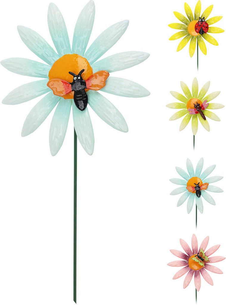 Blumentopf mit Hymen h.68cm Mix 4 Typen