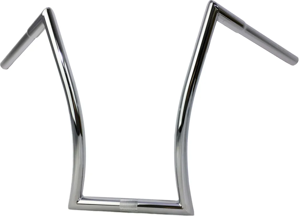 Guidon Horn Bar Large Breezer acier chromé résistant finition miroir
