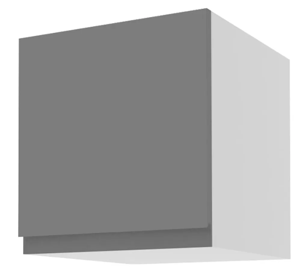 Mobile Pensile 30x36 Grigio Antracite Opaco e Rovere Avellino - 2