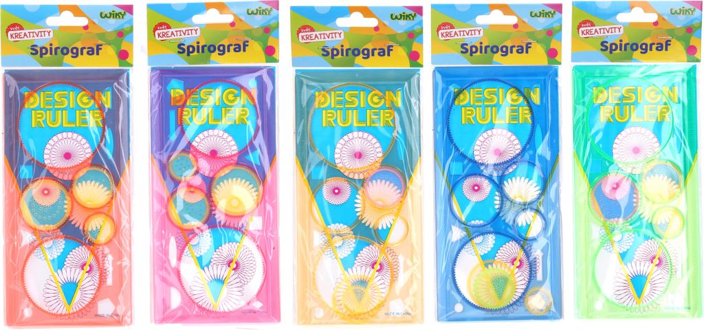 Zeichenschablonen-Set – Spirograph