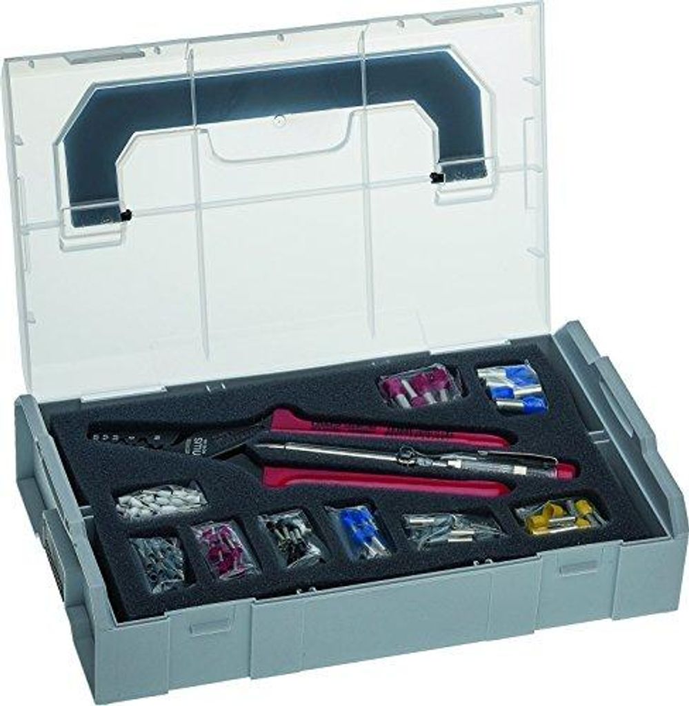NWS 338-23 Squeezer Incl. voltage tester, Incl. ferrule set