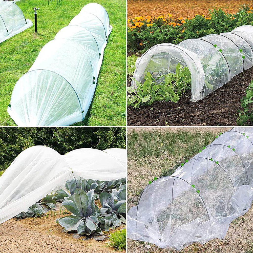 Mini Garten Gewächshaus Folie Tunnel Gartenstangen Folie Produktbild 16