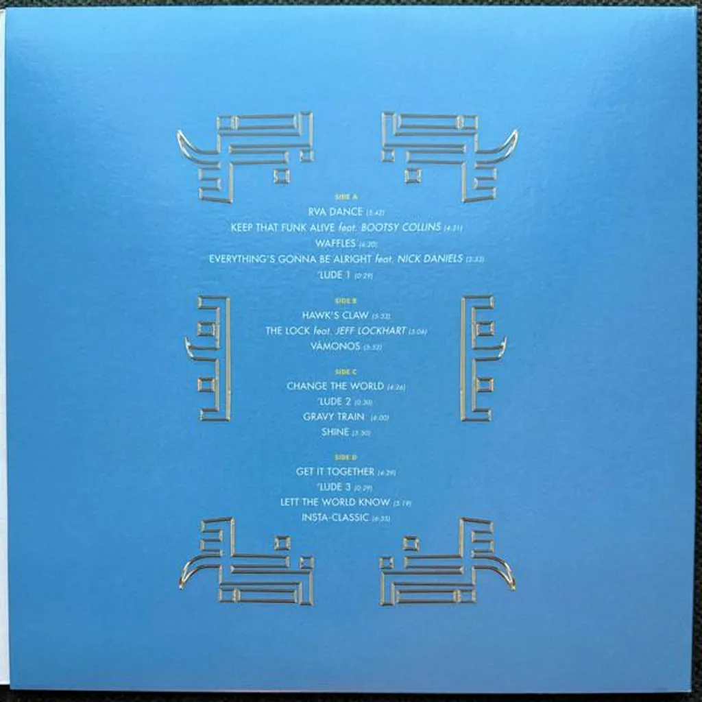 Double Vinyle Lettuce Unify 2LP 2022 Edition Disque Gramophone Funk