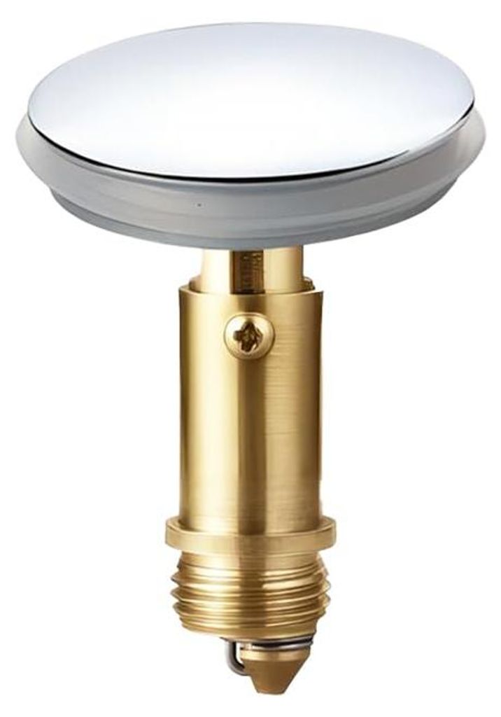 Pop-up-Ablaufventil 38 mm, Push-Open-Ablaufventil, Badezimmer-Abflusssieb, Pop-up-Klick-Klack-Spülbeckenstöpsel, Messing-Ablaufgarnitur, Spülbec...