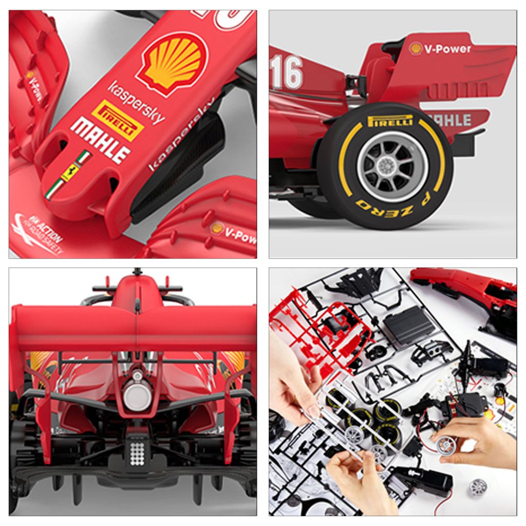 RASTAR FERRARI FXXK Evo RC Assemblaggio Modelli Kit Modello Fai da Te Serie Telecomando Auto