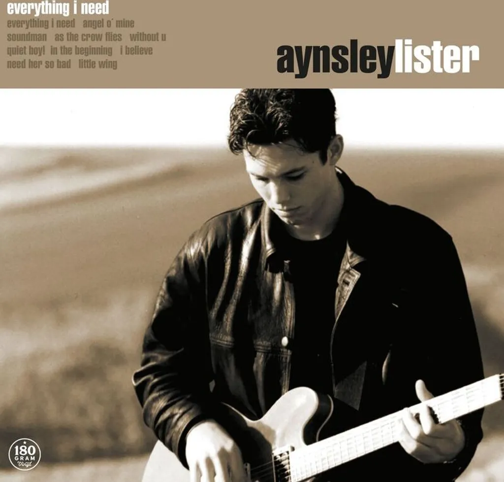 Aynsley Lister Everything I Need Vinyle 180g Ruf Records Neuf LP