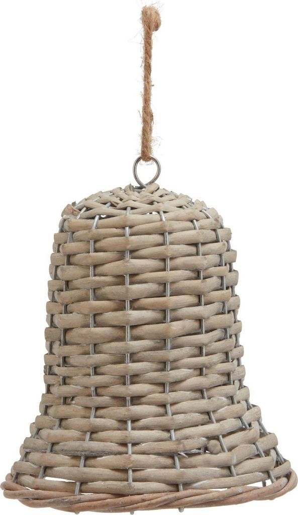 Hill Interiors - Weihnachtsdekoration "The Noel Collection", Korbweide HI4930 (12 cm x 7 cm x 7 cm) (Braun)