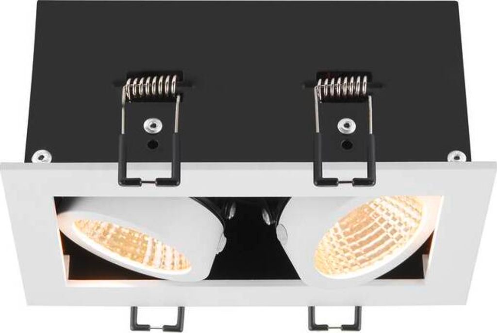 SLV 1007560 KADUX, LED Deckeneinbauleuchte, double, 3000K, Produktbild 