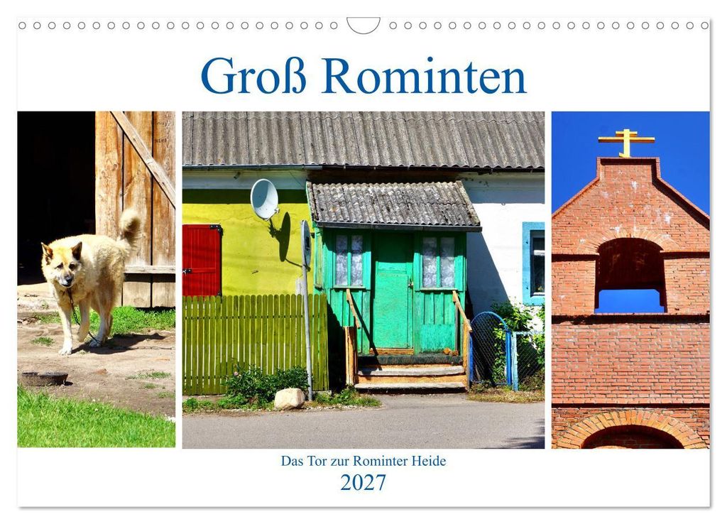 Groß Rominten - Das Tor zur Rominter Heide (Wandkalender 2027 DIN A3 quer), CALVENDO Monatskalender