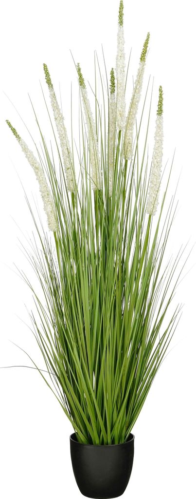 Mica Decorations Eremurus – Kunstgras – Realistische Kunstpflanze Deko Wohnzimmer – Künstliche Pflanzen – Zimmerpflanzen Künstlich – H1...