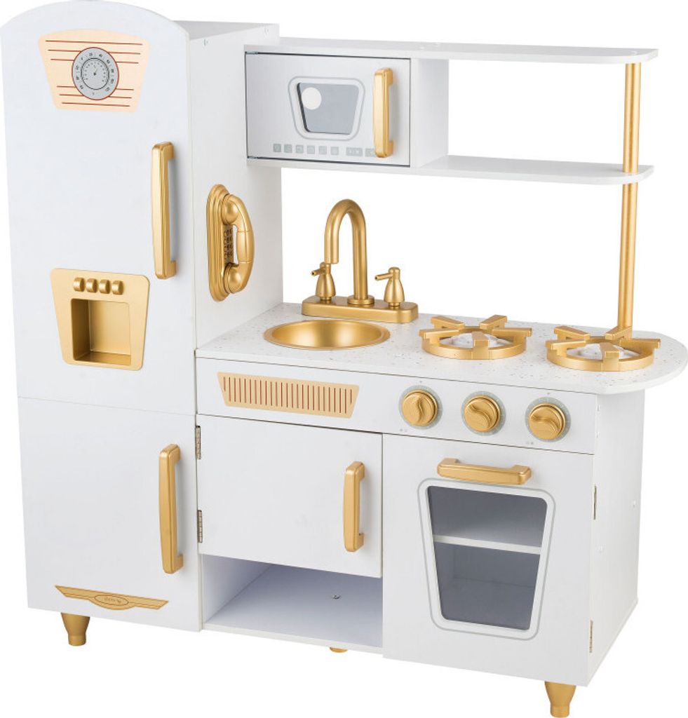 4iQ Grande cucina da gioco in legno per bambini KitchenJoy Immagine del prodotto 