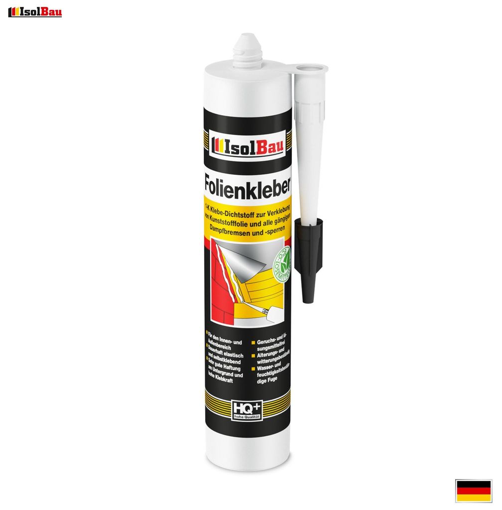Folienkleber 2 x Dichtkleber Dichtmasse Dampfbremse Dampfsperre Profi Qualität
