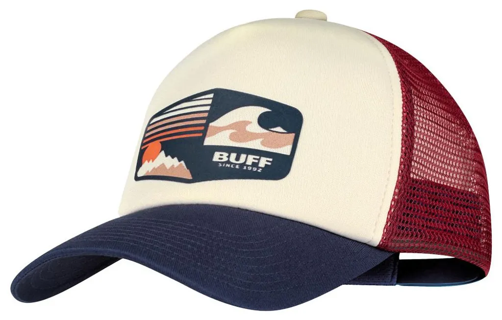 Buff Trucker Cap Uni 3500135 Beige L/XL - Casquette de Sport Réglable