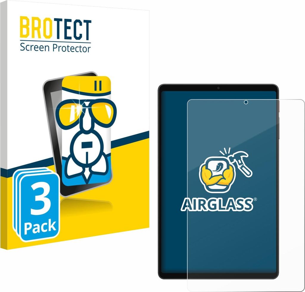 3x BROTECT Schutzglas für Alldocube iPlay 70 mini Ultra Schutzfolie Panzer Folie Glas Display Schutz klar