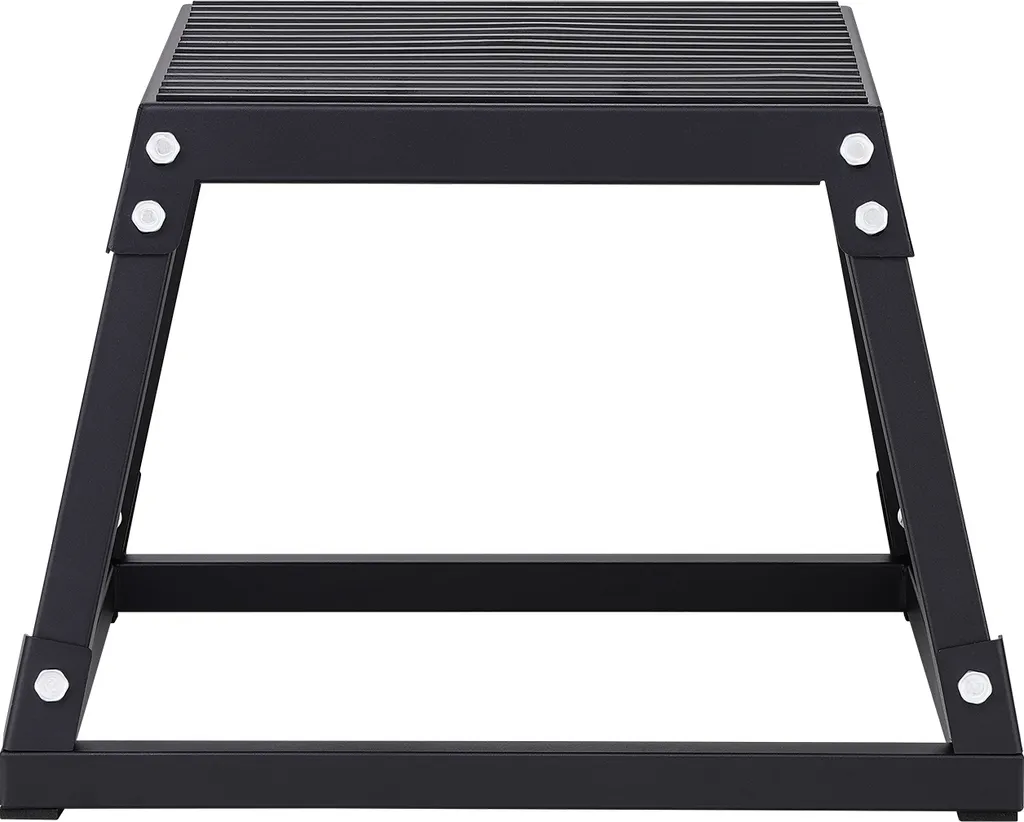 Plate-forme de saut stable anti-glisse en acier pour éviter les chutes 12"