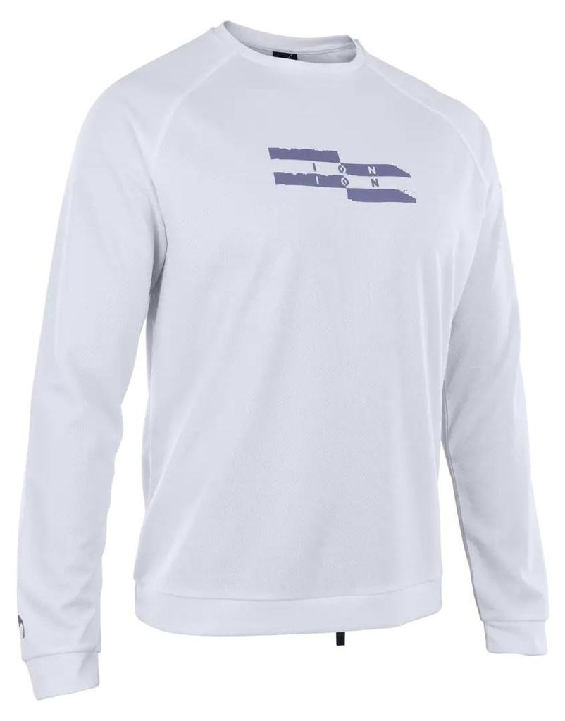 ION Neoprenshirt LS Herren Peak-Weiß Größe 50/M mit Gurtzeug