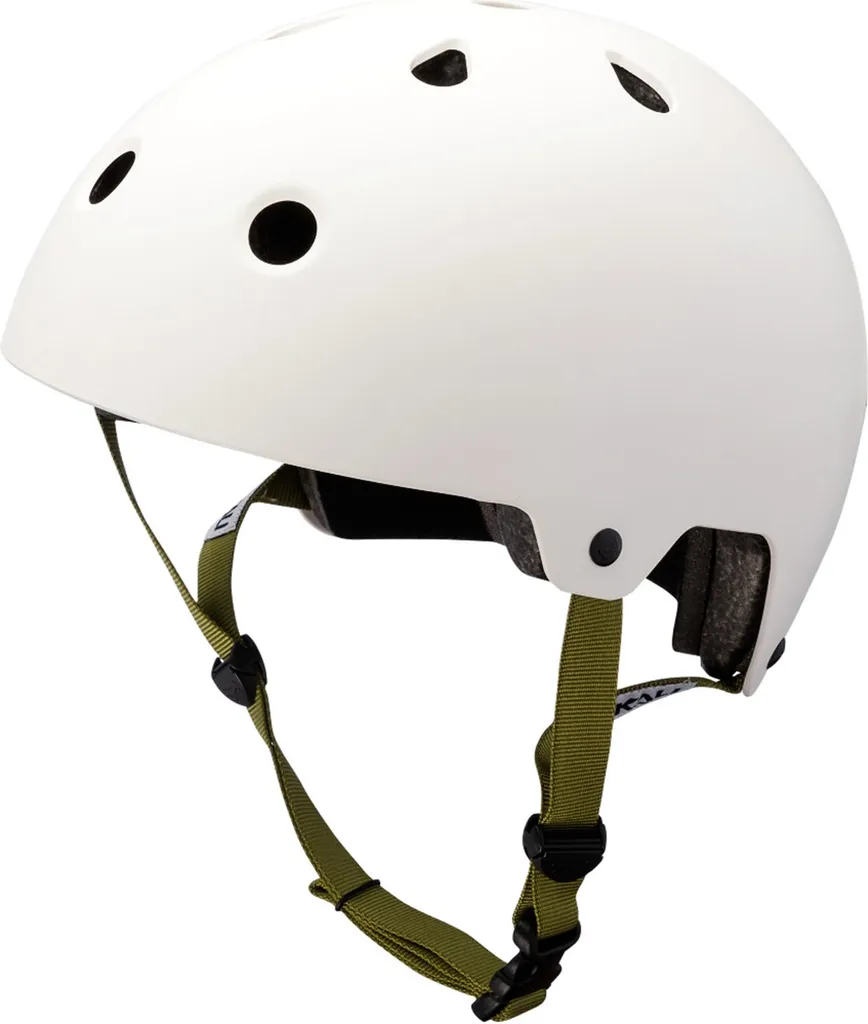 Casque Kali Maha Blanc S Coque ABS Résistante et Confort de Ville Optimal