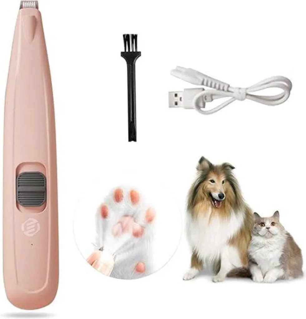 Ciseaux pour chiens coupe poils épais en acier inoxydable de 18 cm