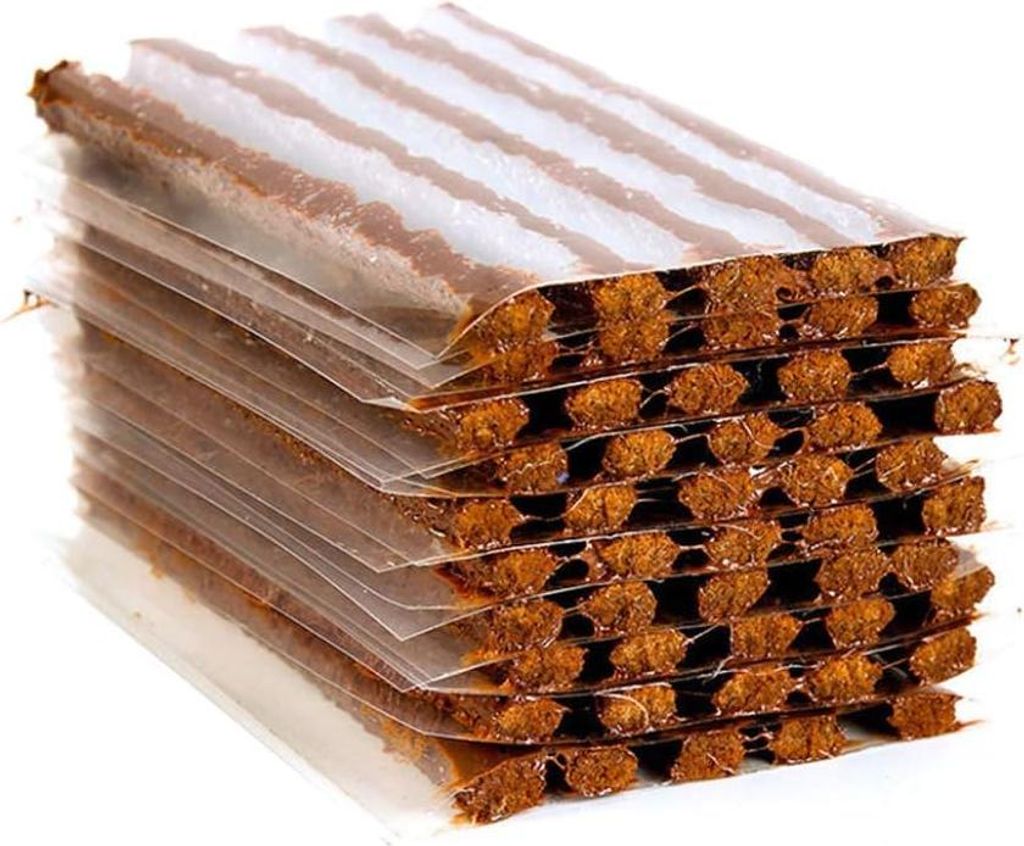 Reparaturset für Reifen 50 Stück - Tubeless Reparaturset - Auto- und Fahrradreifen - Reifenpannen Werkzeug Reparaturset Auto