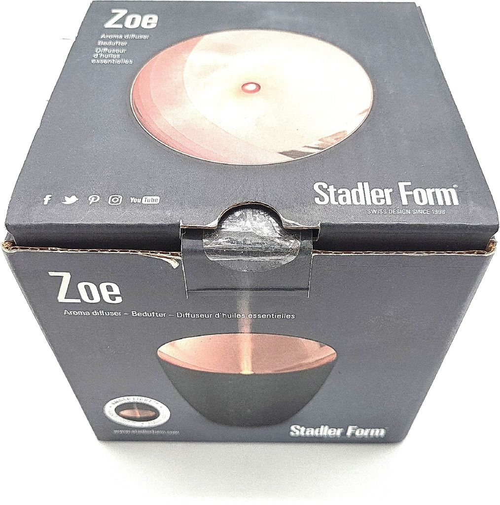 Stadler form Stadler Form Zoe Aromadiffusor Tank Kunststoff Schwarz