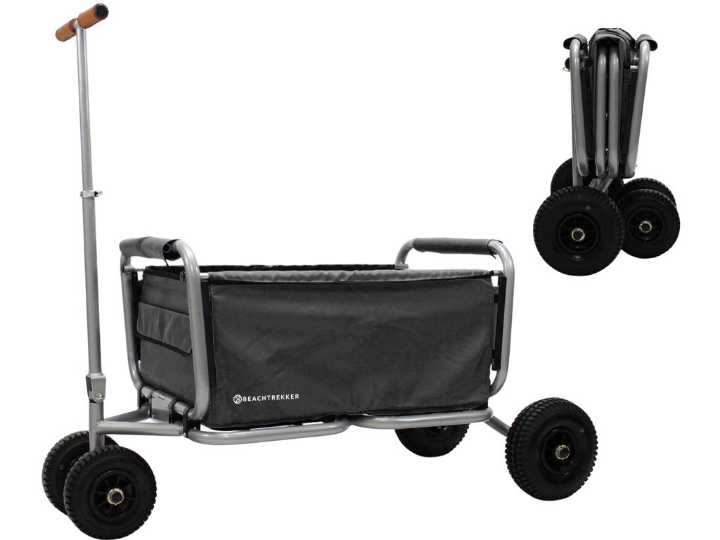Beachtrekker LiFe faltbarer Bollerwagen + Feststellbremse, Produktbild 