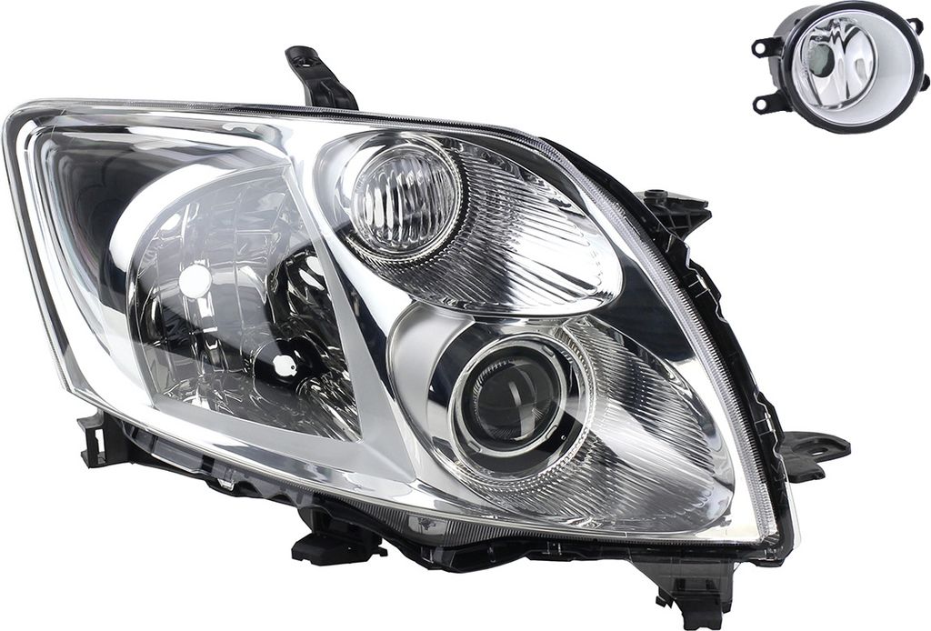 Scheinwerfer passend für Toyota Auris 03/2007-02/10 H11 HB3 Produktbild 