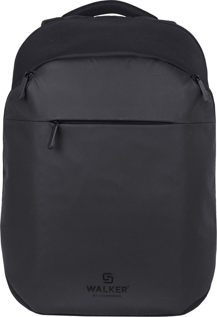 Walker Laptoprucksack Rucksack mit Laptopfach Decent Ceo Backpack 28L Black Coated schwarz