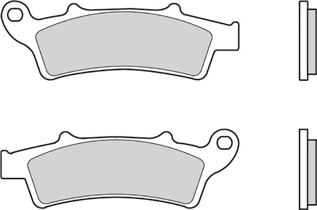 BREMBO XS 07045XS gesinterte Hinterbremsbeläge Paar