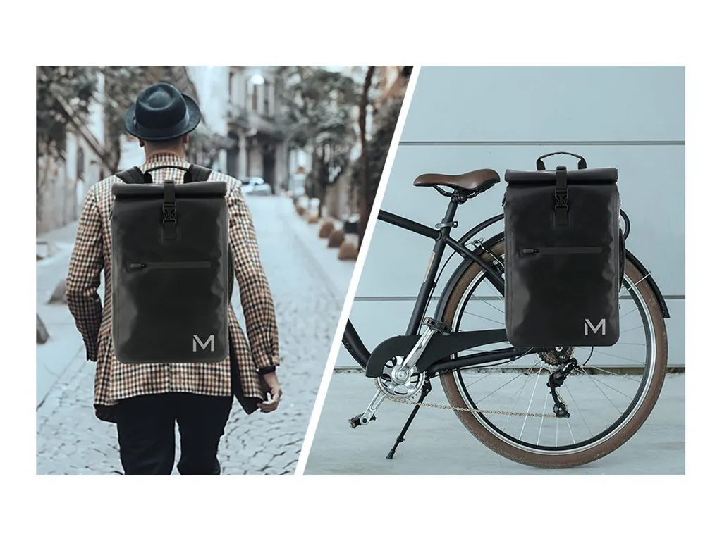 Borsa Bici Laterale Mobilis BIKE 25L - Zaino PC 15,6" Waterproof - 3