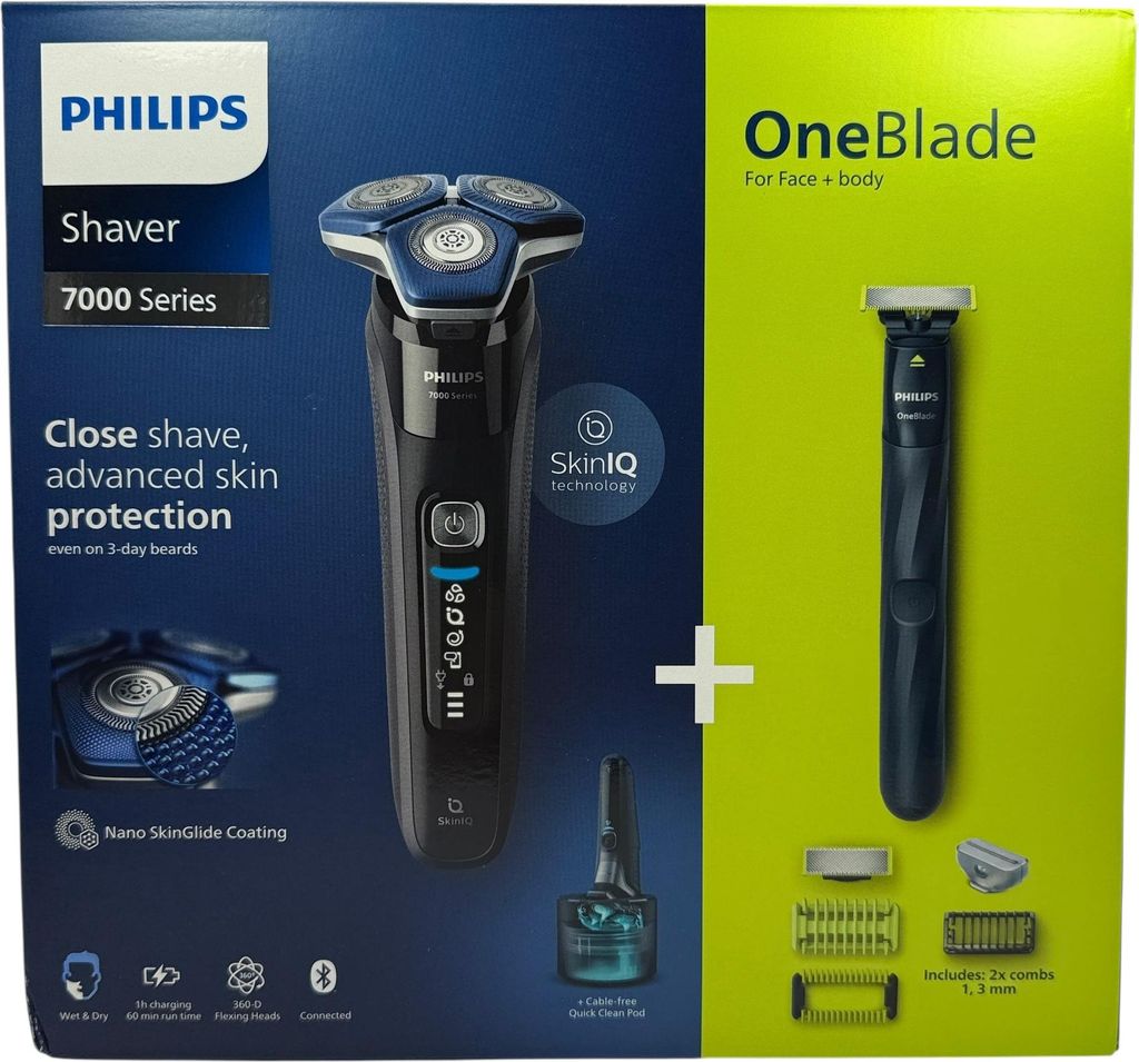 Philips SHAVER Series 7000 S7886/78 Elektrischer Nass- und Produktbild 