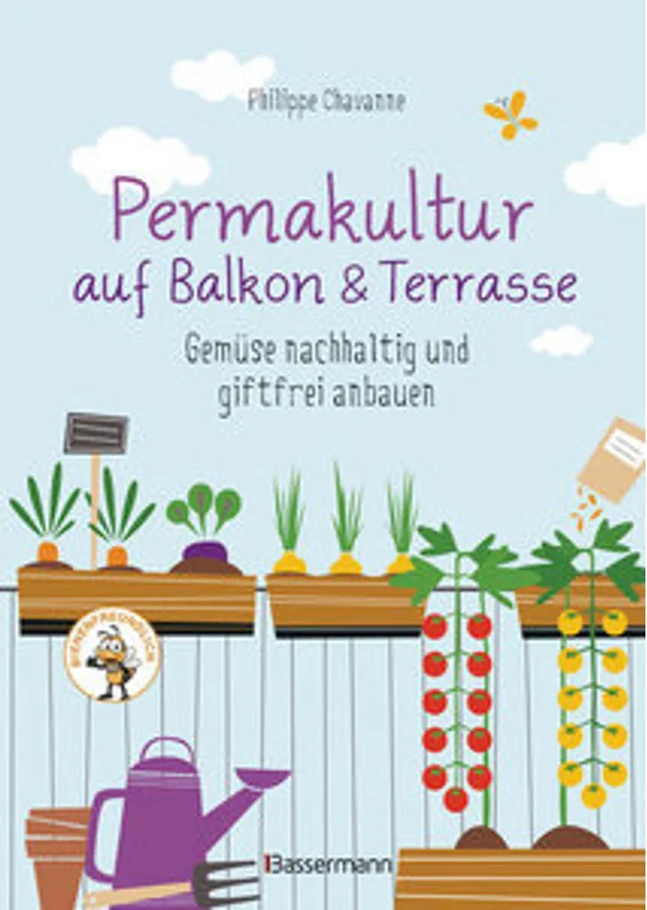 Livre Permaculture sur Balcon et Terrasse : Cultiver Bio et Durable