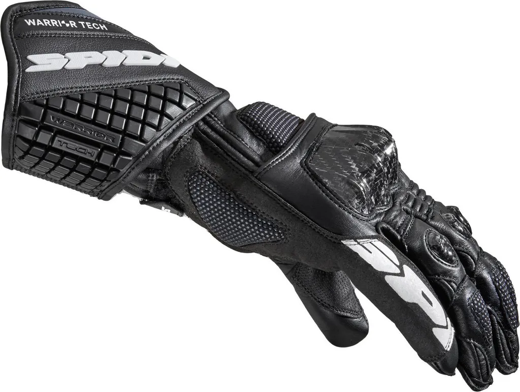 Gants de moto Spidi Carbo 5 Noir Taille XL - Protection Racing Cuir